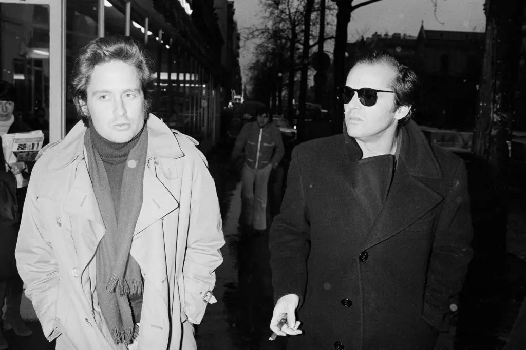 Jack Nicholson and Michael Douglas have known each other a long time, but they've never acted together (Pool LOCHON/MAOUS/Gamma-Rapho via Getty Images)