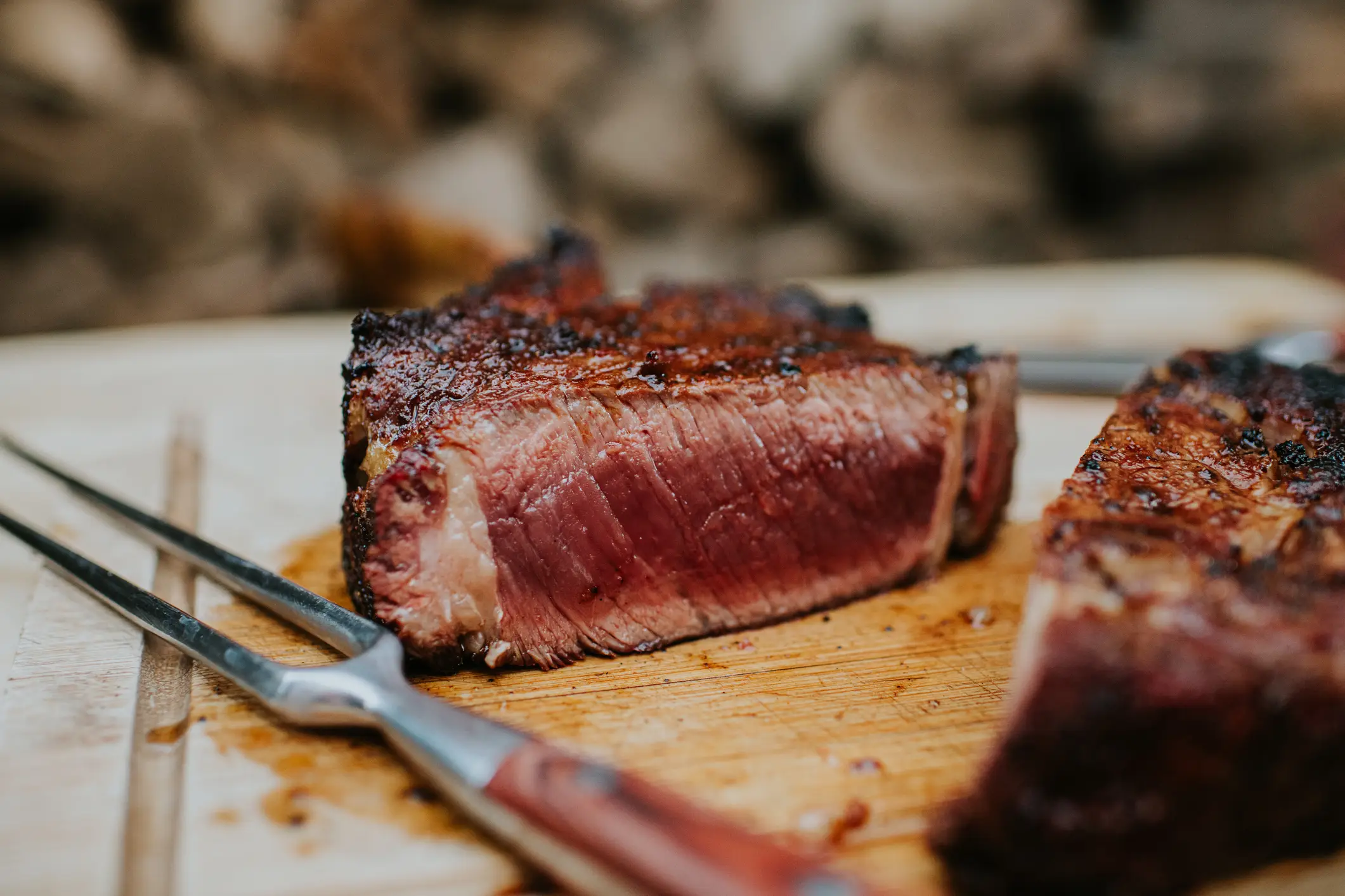 She tried steak for the first time since giving up veganism (Getty Stock)