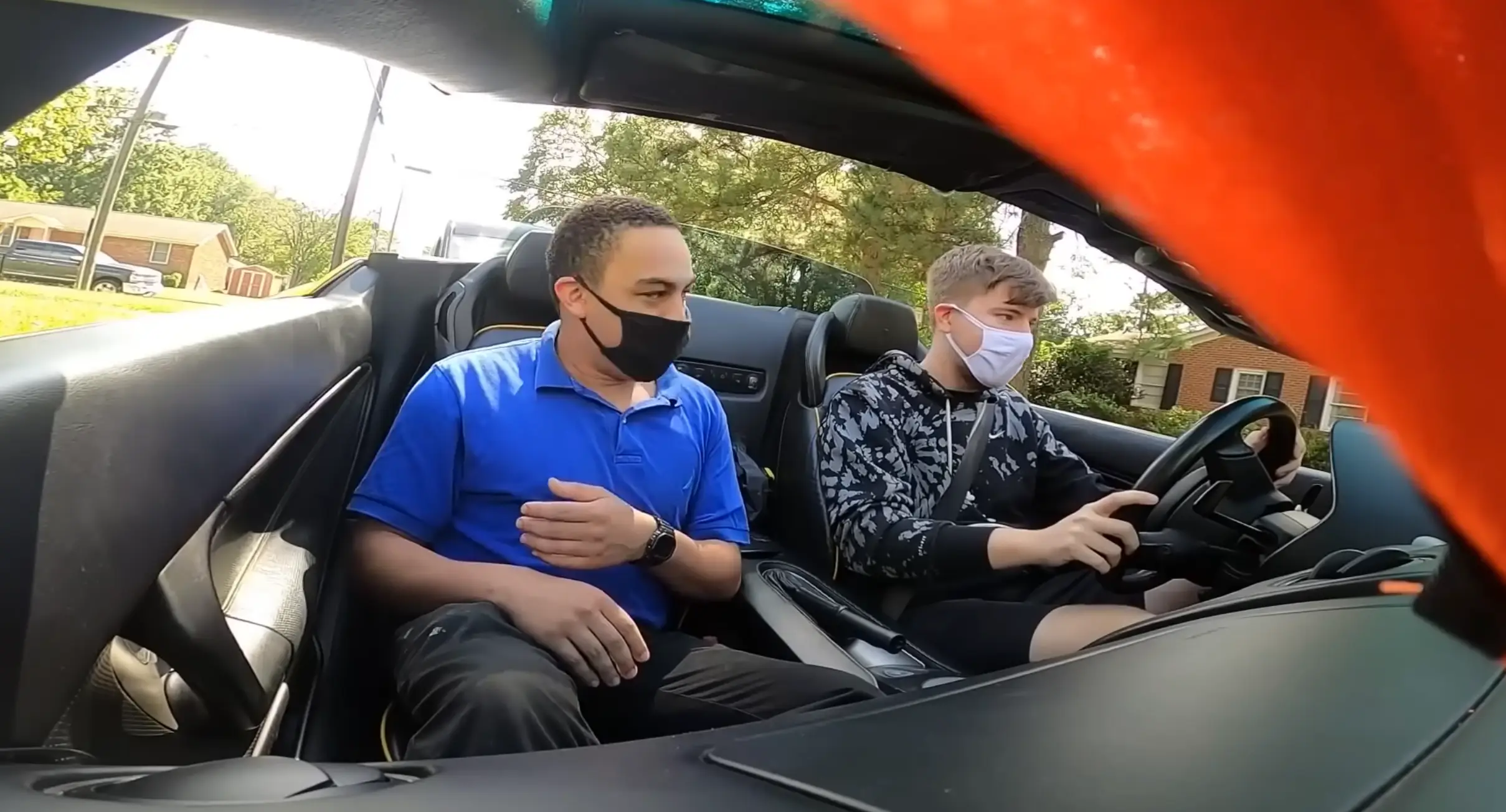 He was the lucky winner (MrBeast/YouTube)