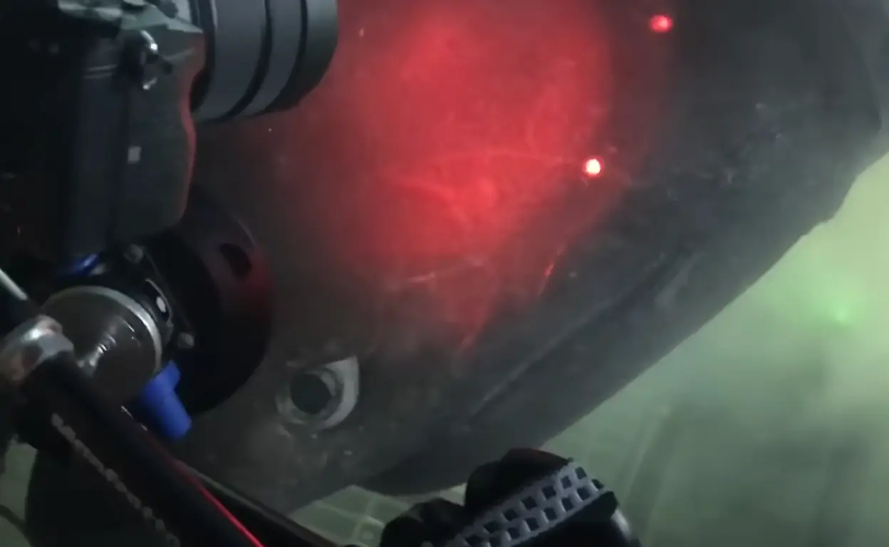 Yeah, that's creepy AF (OceanX/YouTube)