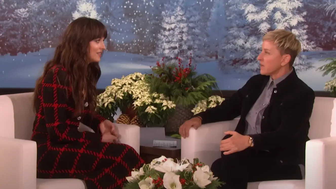 A body language expert has shared their thoughts on the extremely awkward interview (YouTube/The Ellen Show)