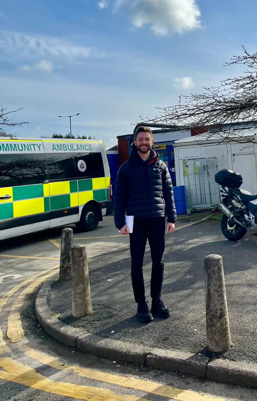 Luke had surgery, but hasn't required chemo or radiotherapy. (Supplied) 