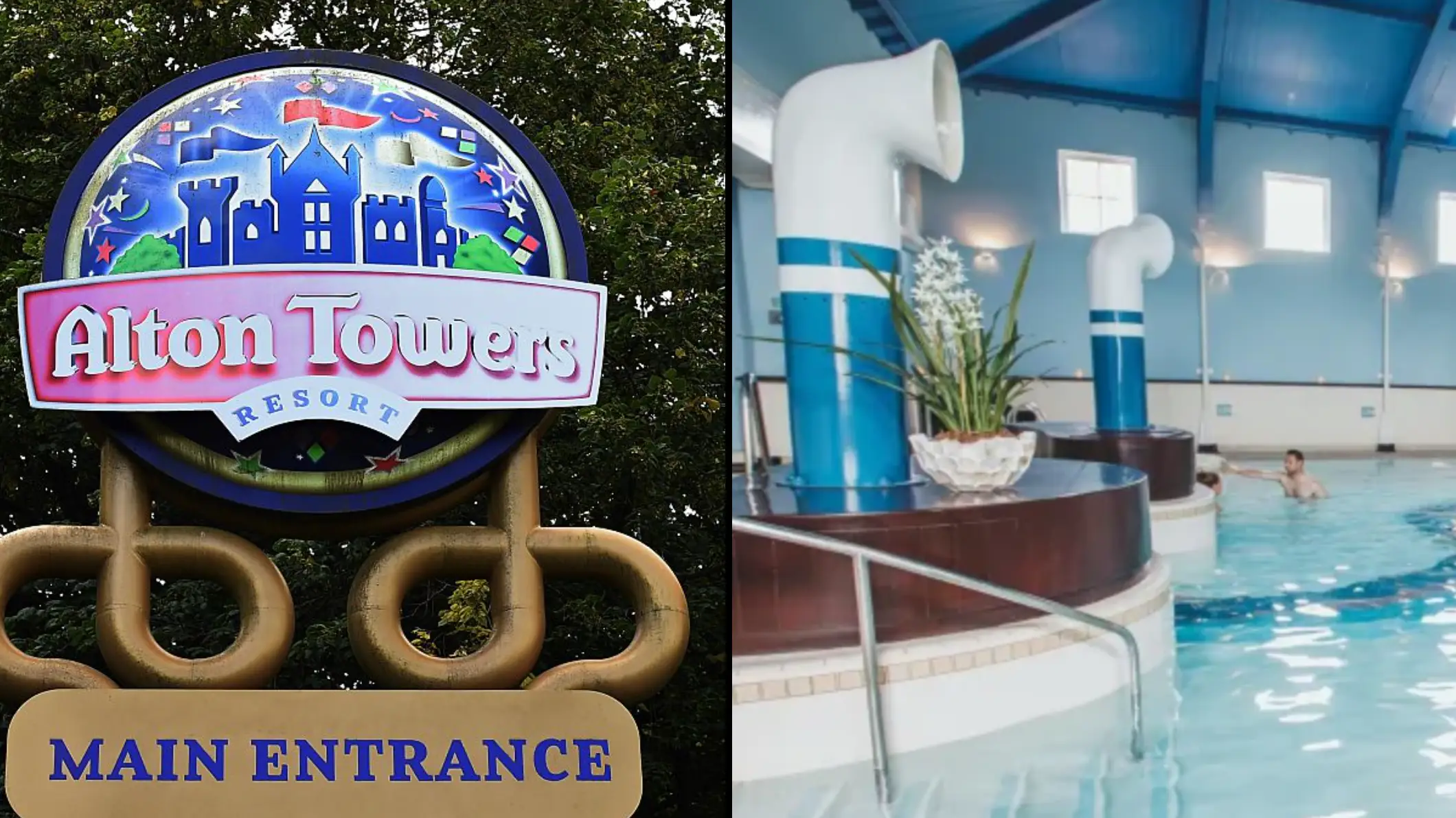 PAUL ELLIS / AFP via Getty Images / Facebook / Alton Towers