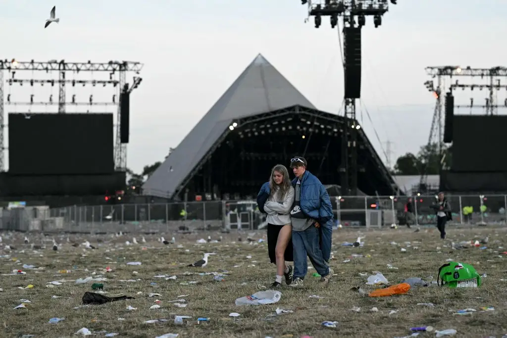 The calm - and clean up needed - after the storm (OLI SCARFF/AFP via Getty Images)