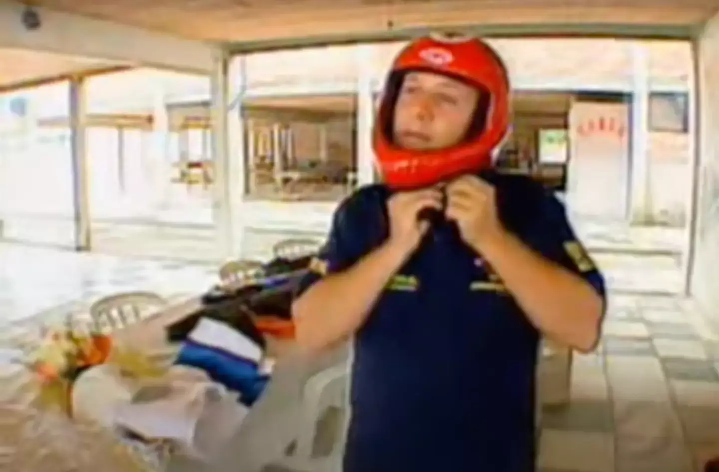 He tried to break a world record with a 20 hour balloon flight, but went missing after eight. (YouTube / @catholicnewsagency)