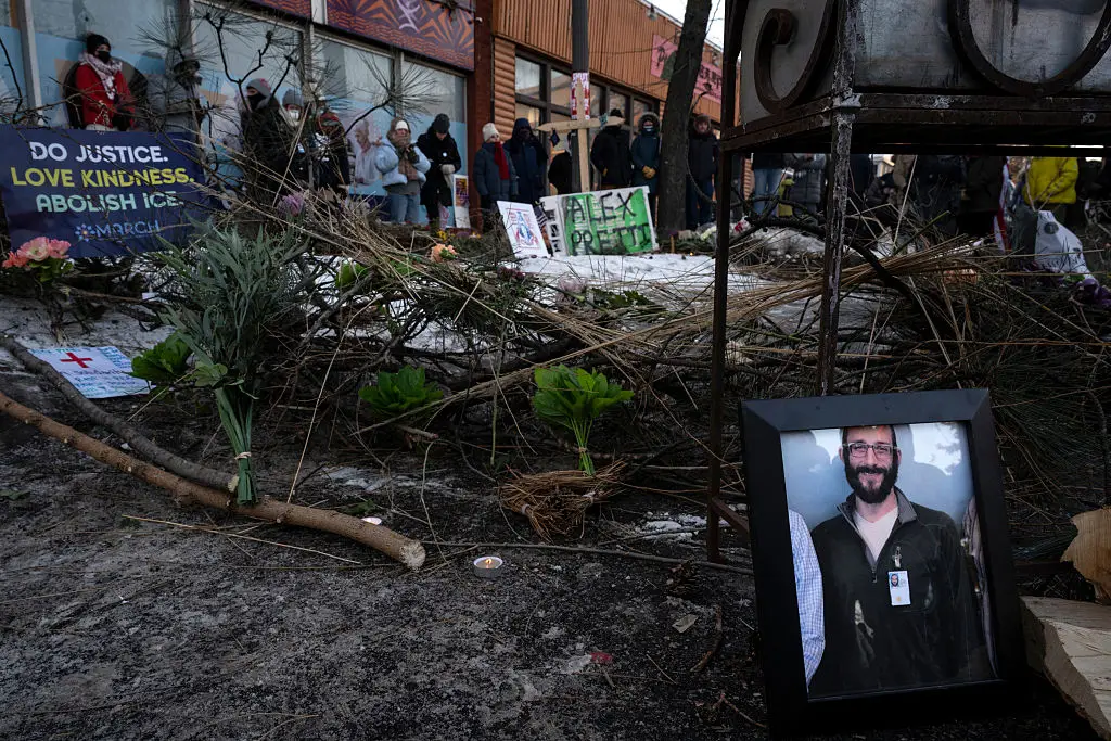The death of Alex Pretti is the second at the hands of federal agents in January alone (ROBERTO SCHMIDT / AFP via Getty Images)