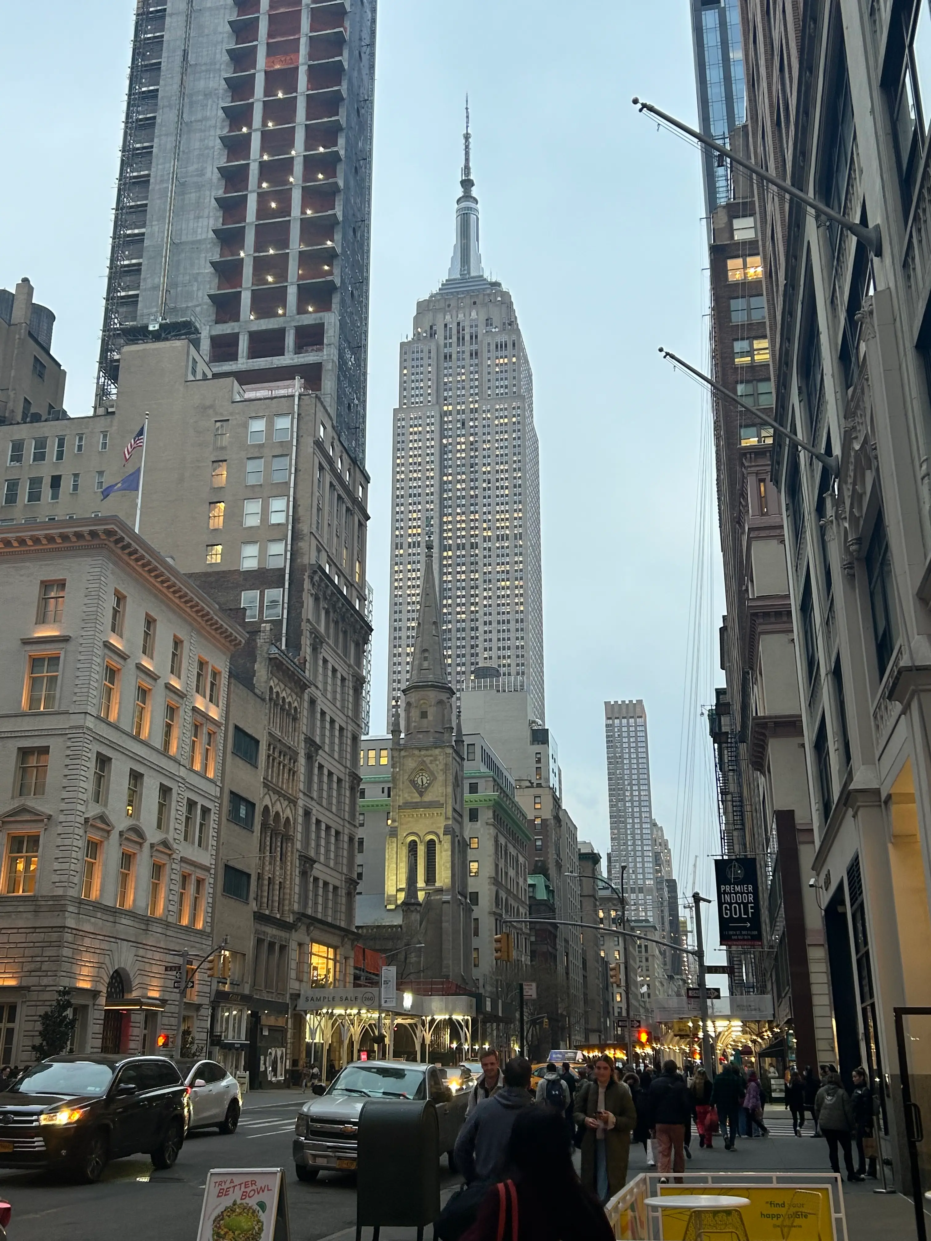 The Empire State Building in NYC. (Megan Smith)