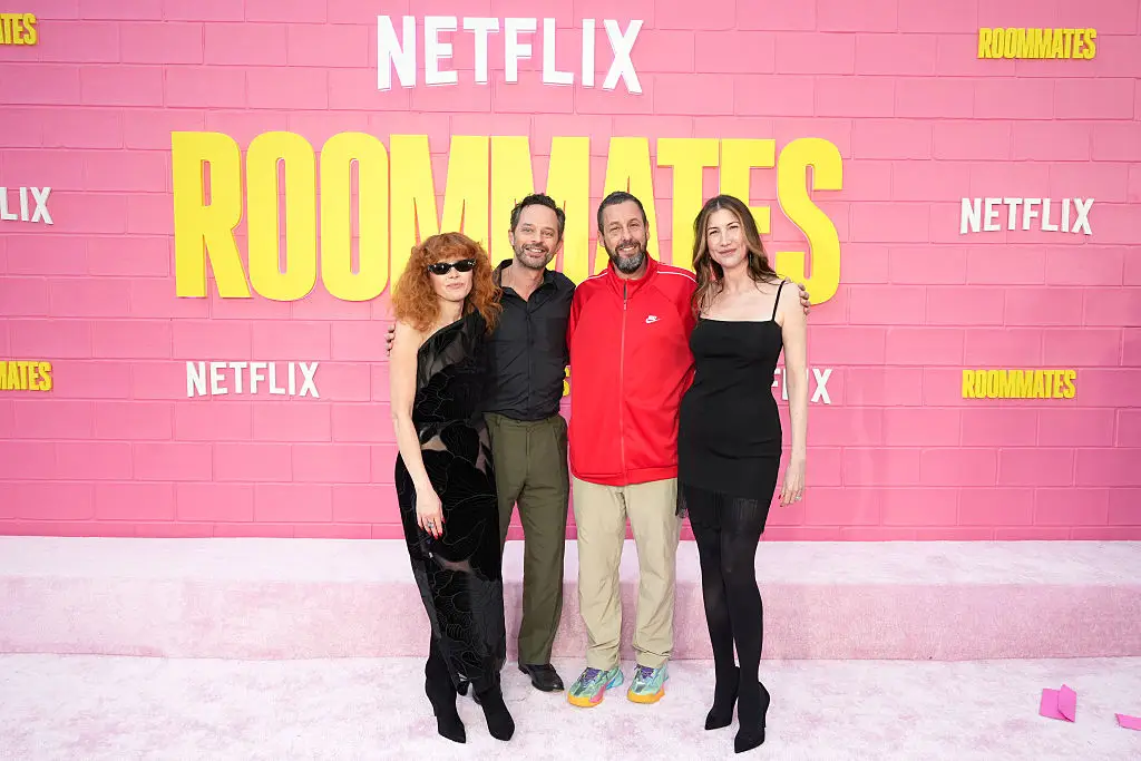 Sandler always dresses like this (Gonzalo Marroquin/Getty Images for Netflix)