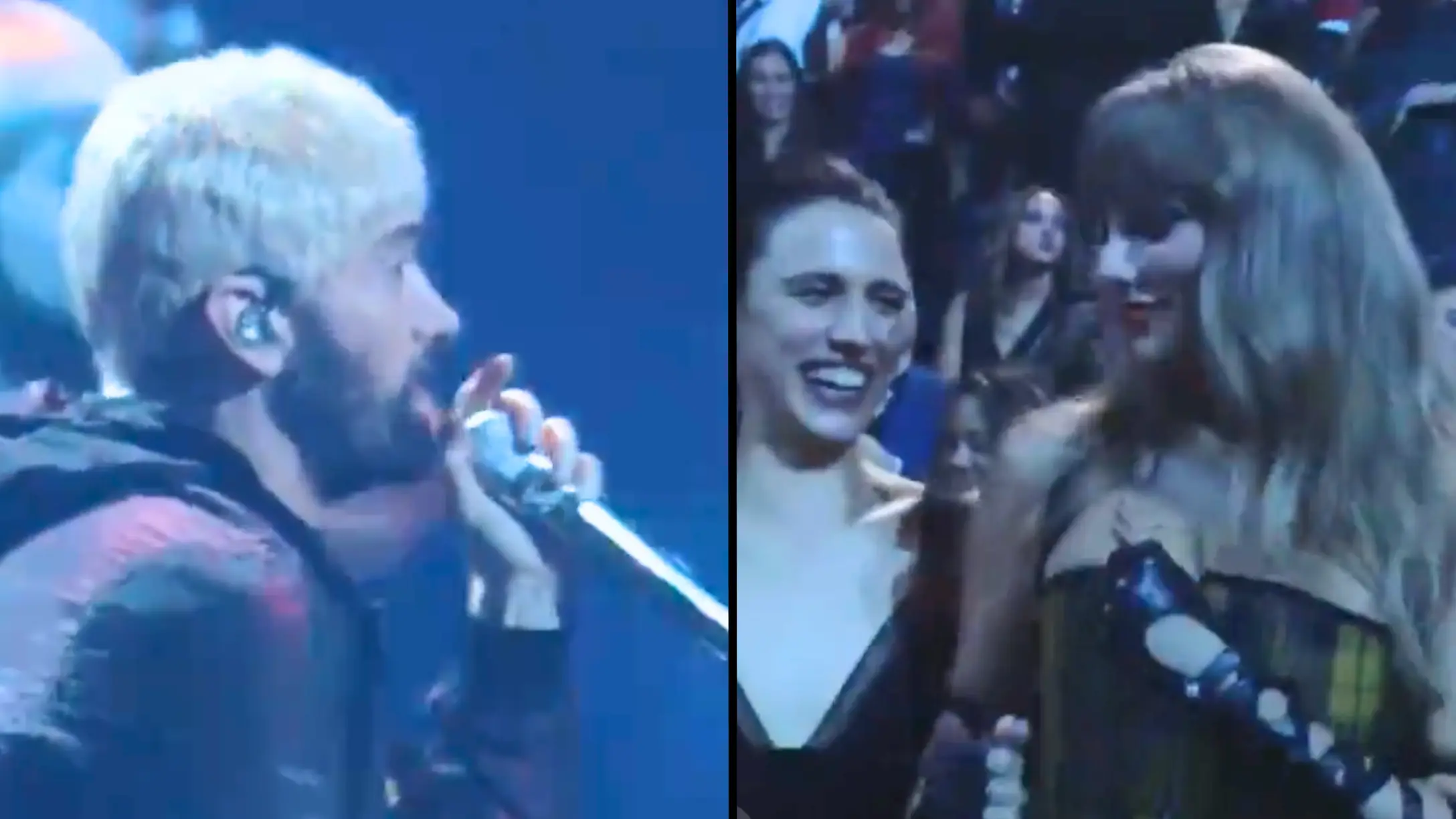 Eminem fans think something may be coming after seeing Taylor Swift's reaction to his VMAs performance