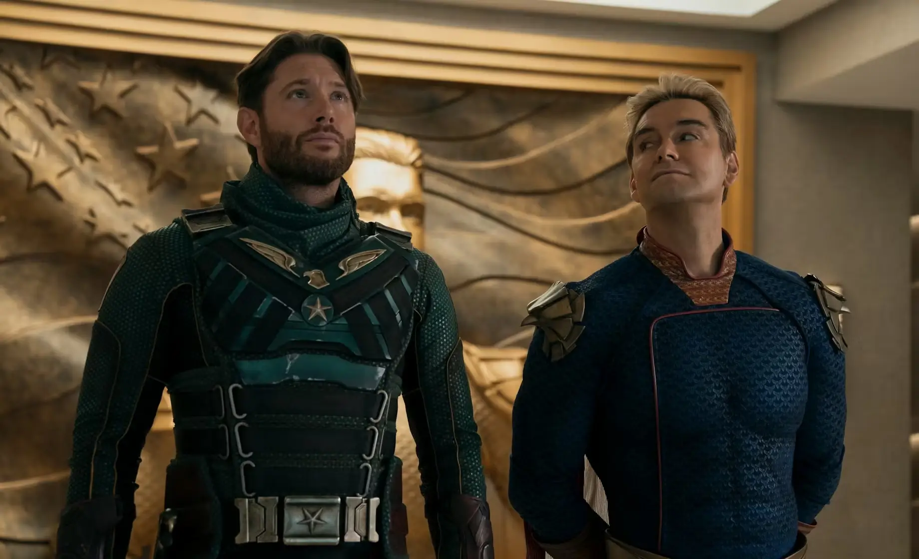 Jensen Ackles has of course returned as Soldier Boy for the final outing of The Boys (Prime Video)