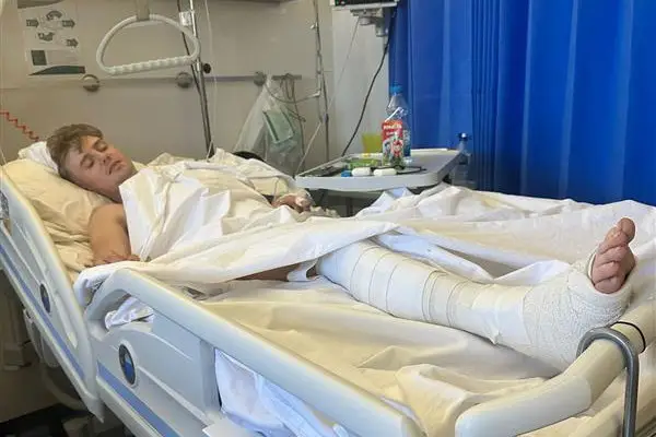 Sam survived a big fall while drunk (SWNS)