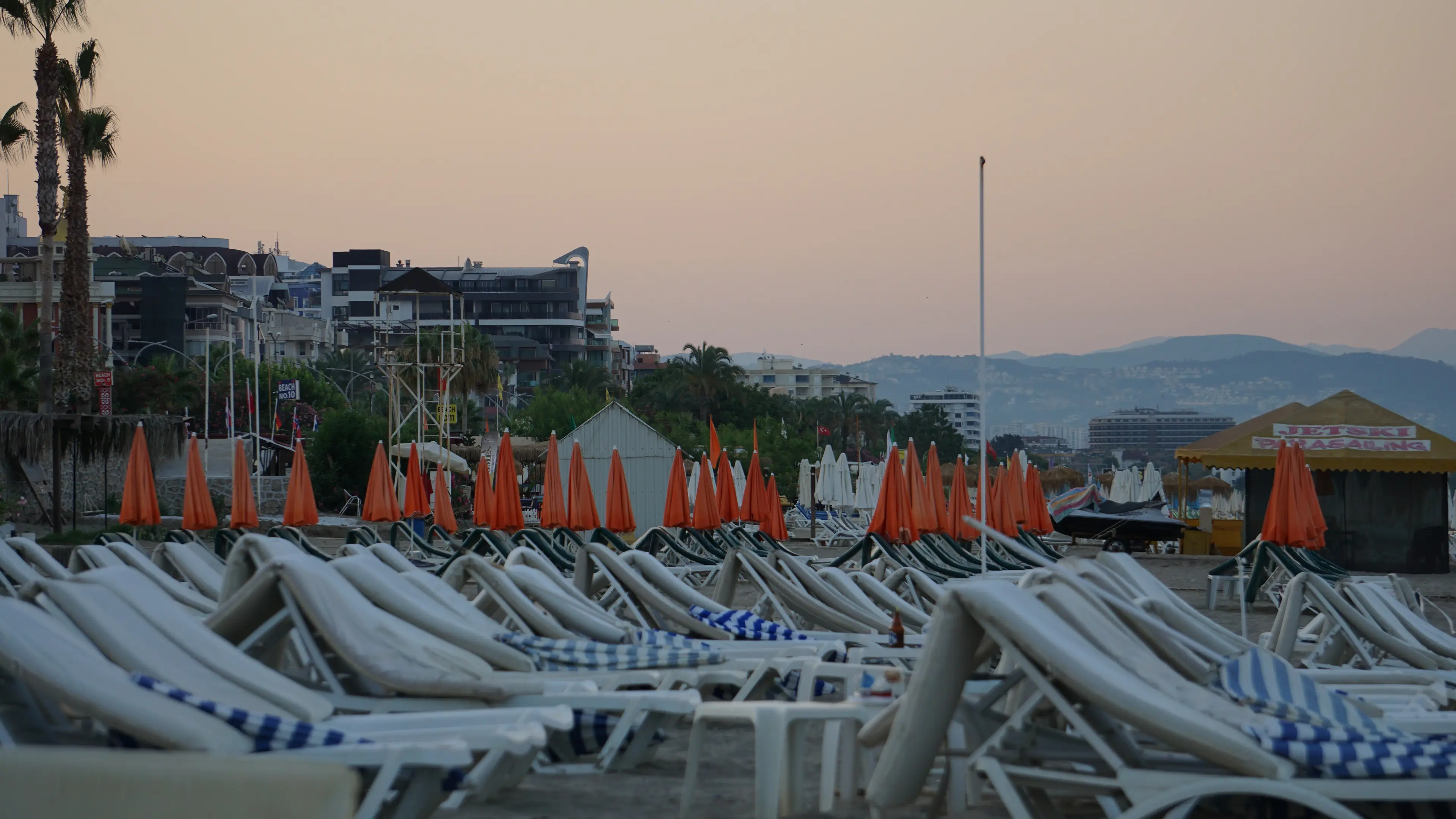 One hotel removed towels from sun loungers which were put there by guests who are not actually by the pool.