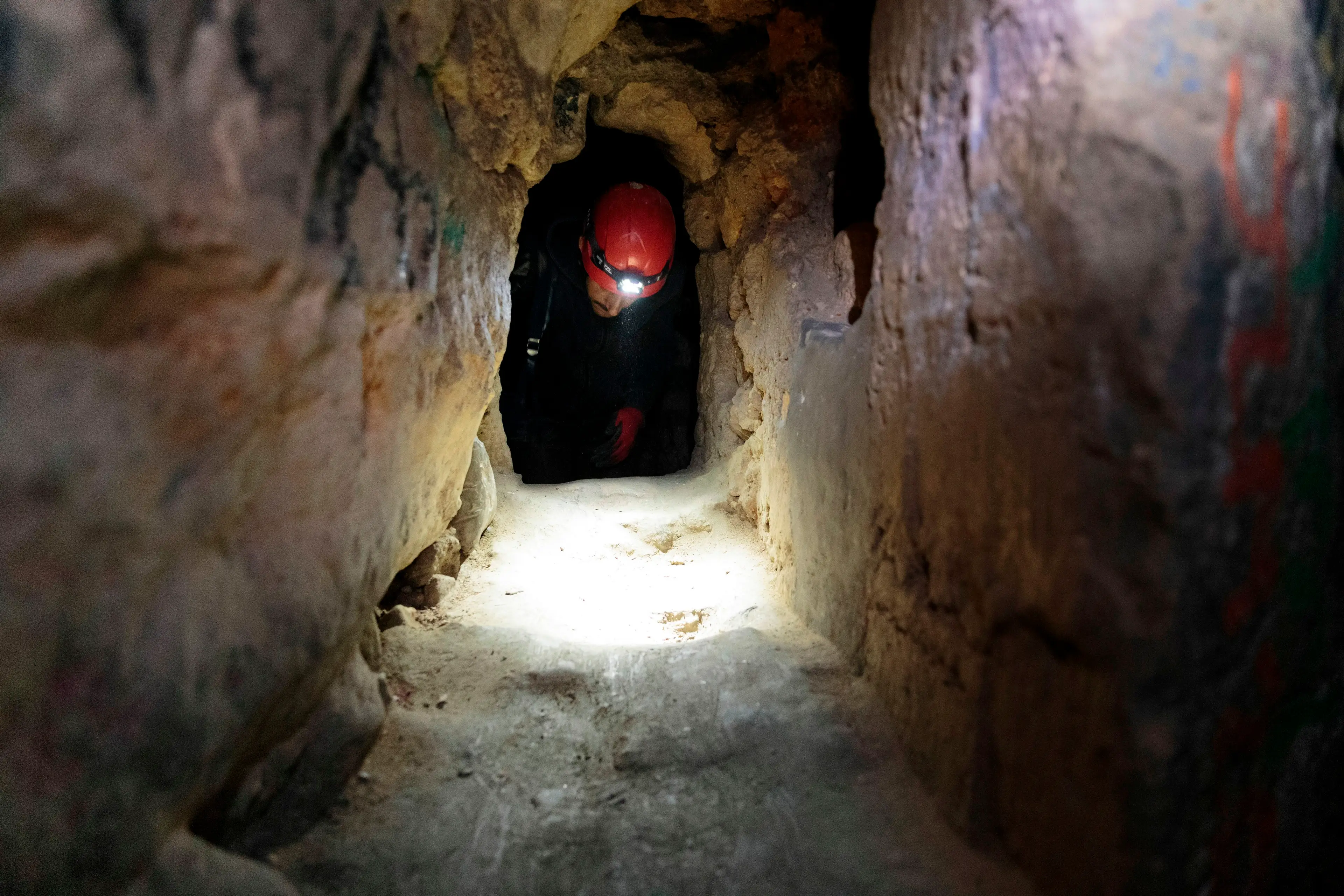 Most of the catacombs are illegal to explore, and they are a twisting maze of tunnels you'd never want to get lost in.