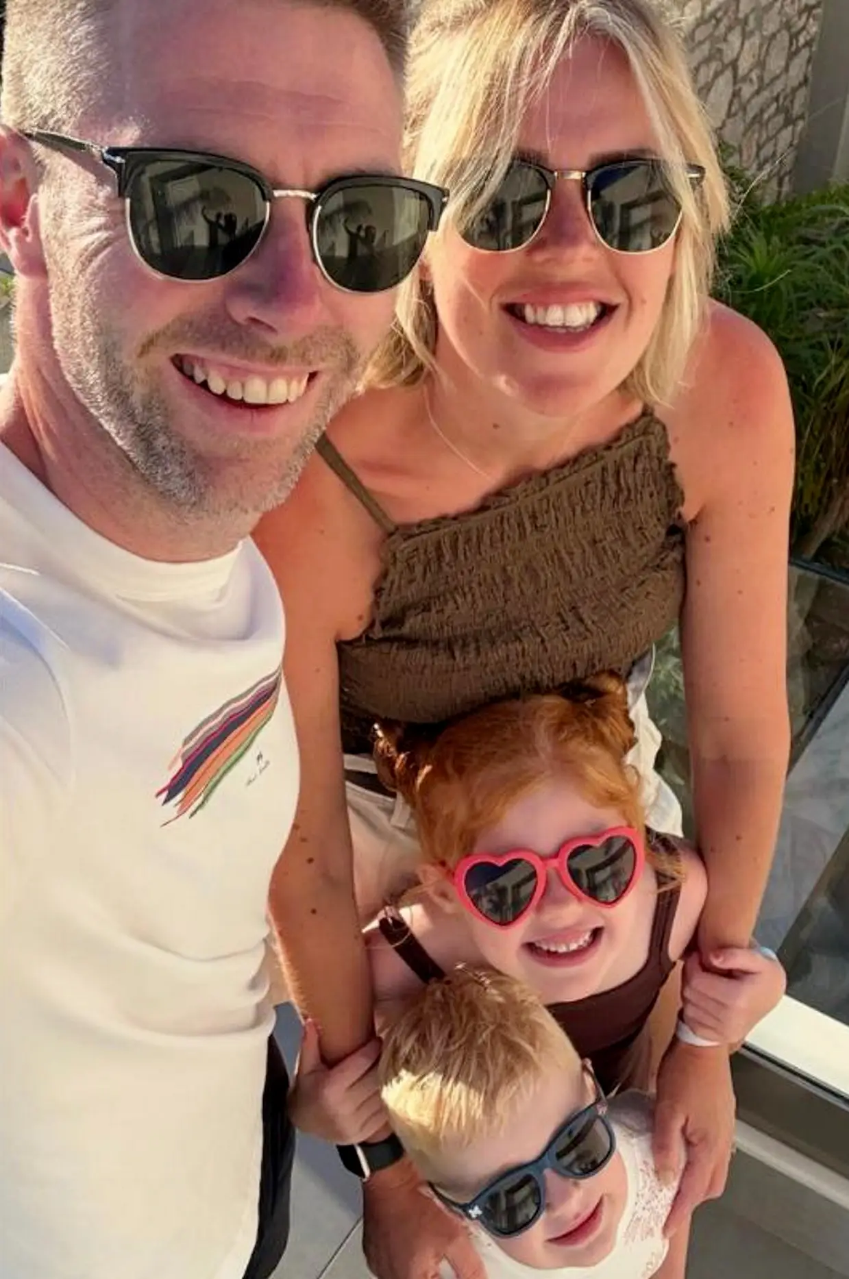 Hayley said their family holiday ended up costing them another £1,000 due to being unable to board the flight (SWNS)
