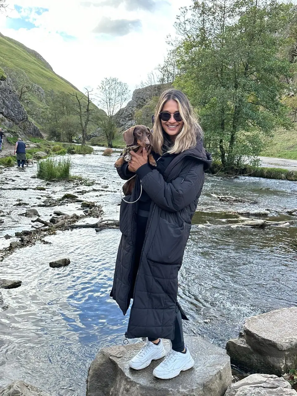 The mum-of-one lost hope because her 'body was so sore' from looking for Violet.