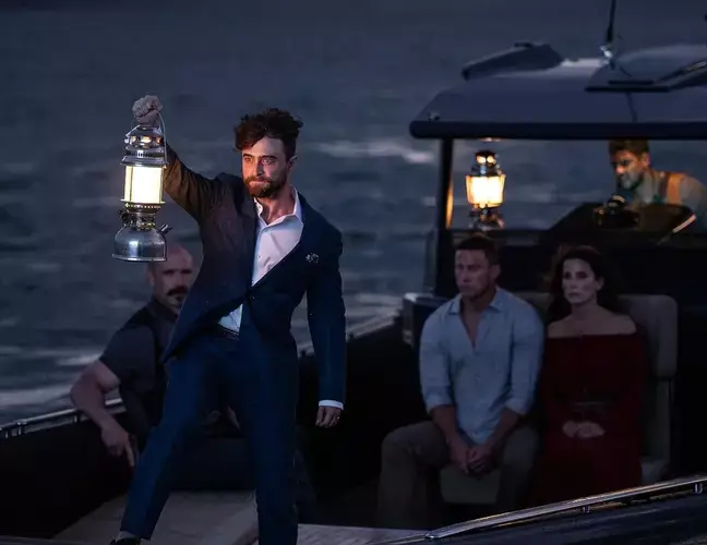 Daniel Radcliffe in The Lost City.