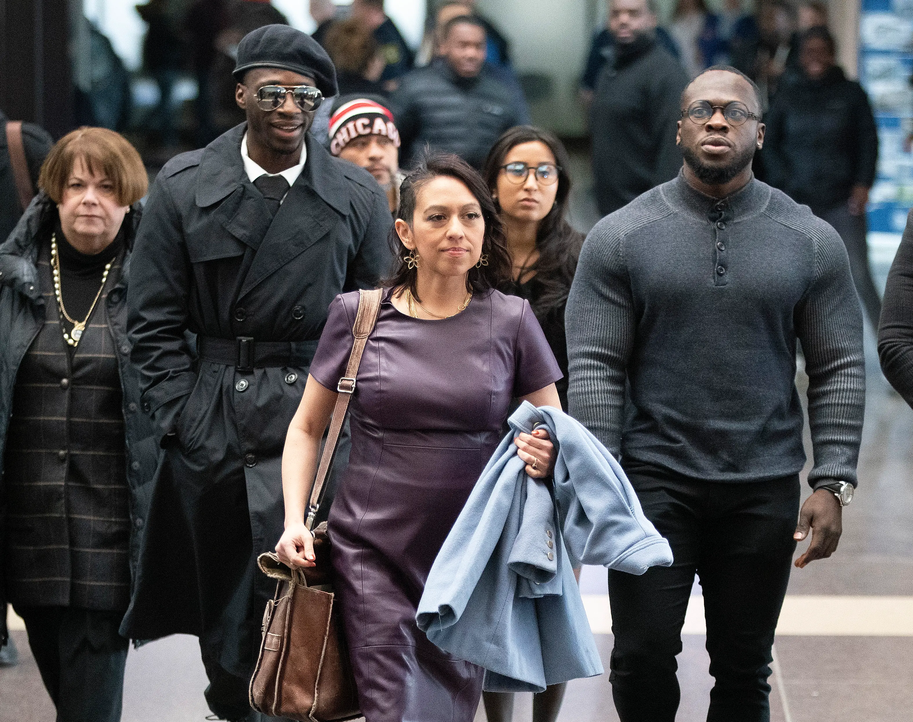 Jussie Smollett was an acquaintance of the Osundairo brothers and paid them prior to the hoax attack (Nuccio DiNuzzo via Getty Images)