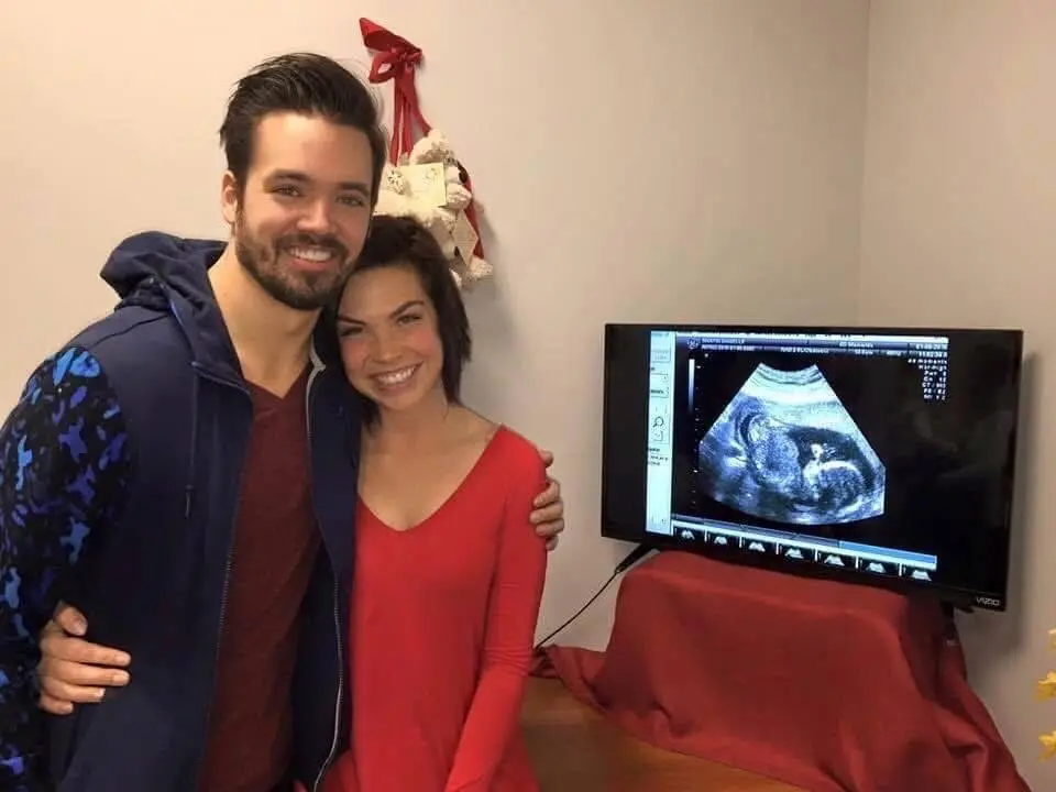 Jackie was able to have a baby with her husband through IVF and her sister being the gestational carrier (SWNS)