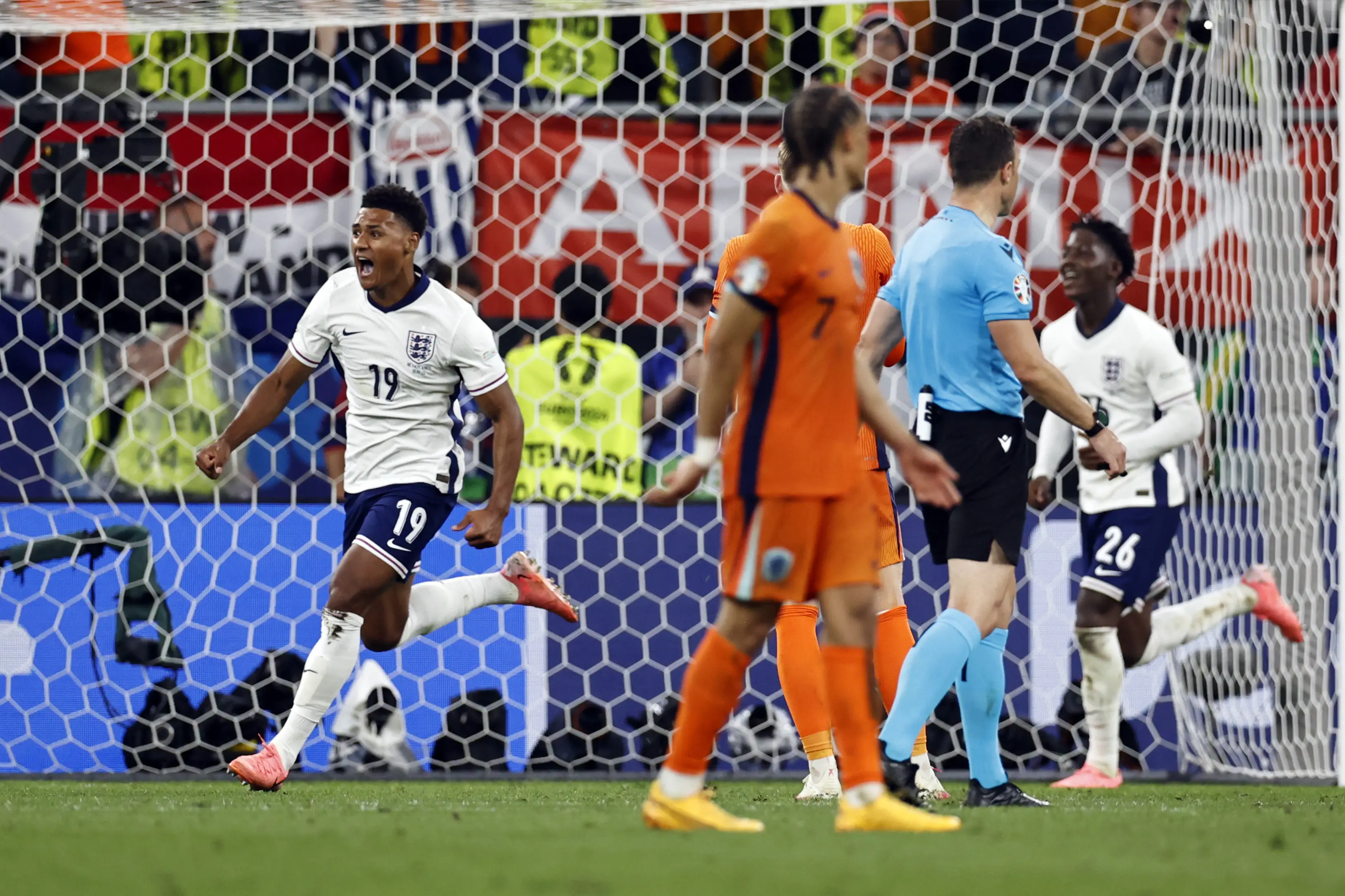 It seems he didn't count on the likes of Ollie Watkins before placing his bet. (ANP via Getty Images)