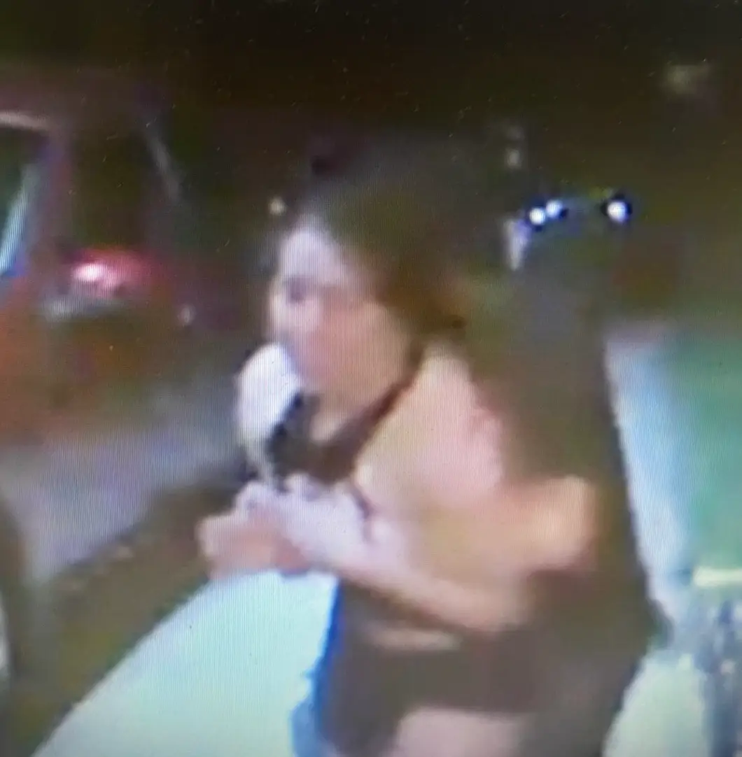 Cops are desperately trying to locate the woman in the footage (Wichita Police)