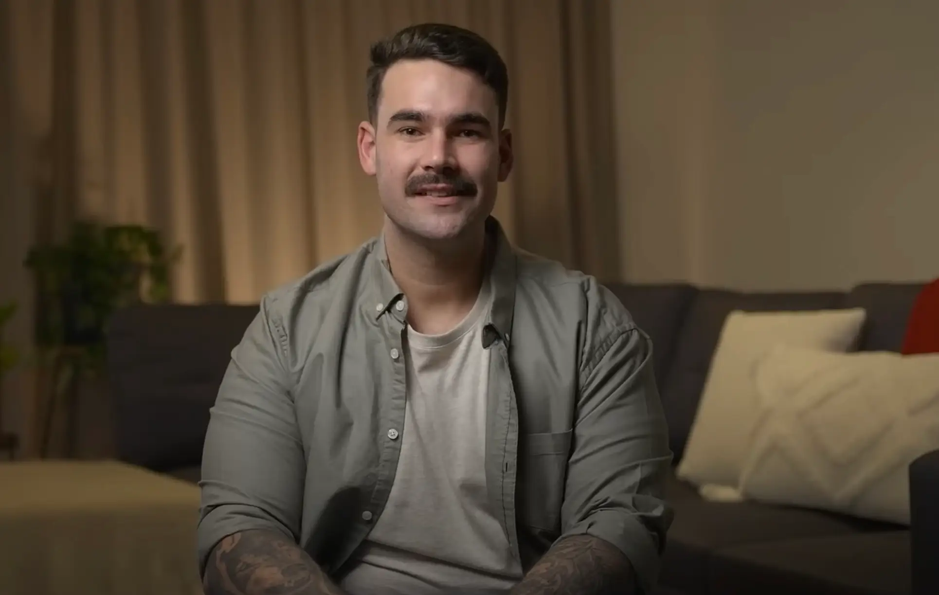 Dylan Conway was left bedridden for over a year due to pilonidal sinus disease (YouTube/ABC Science)