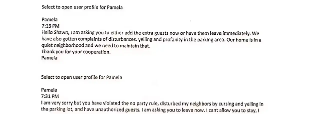 Fohler tried to get in contact with Mackey over his additional guests.