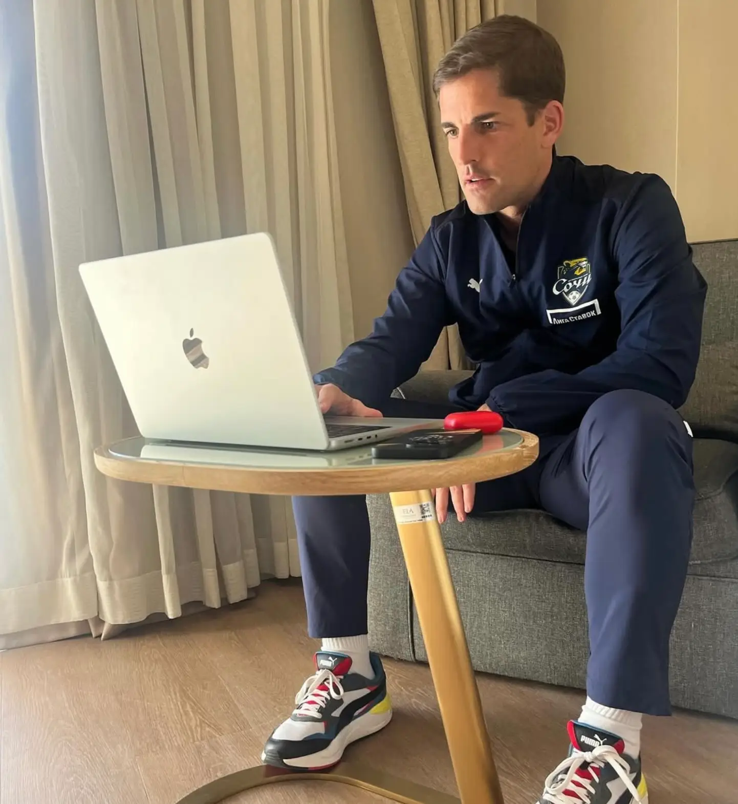 Andrei Orlov has claimed that Moreno's use of the AI chatbot led to his sacking (Instagram/@robertmoreno)