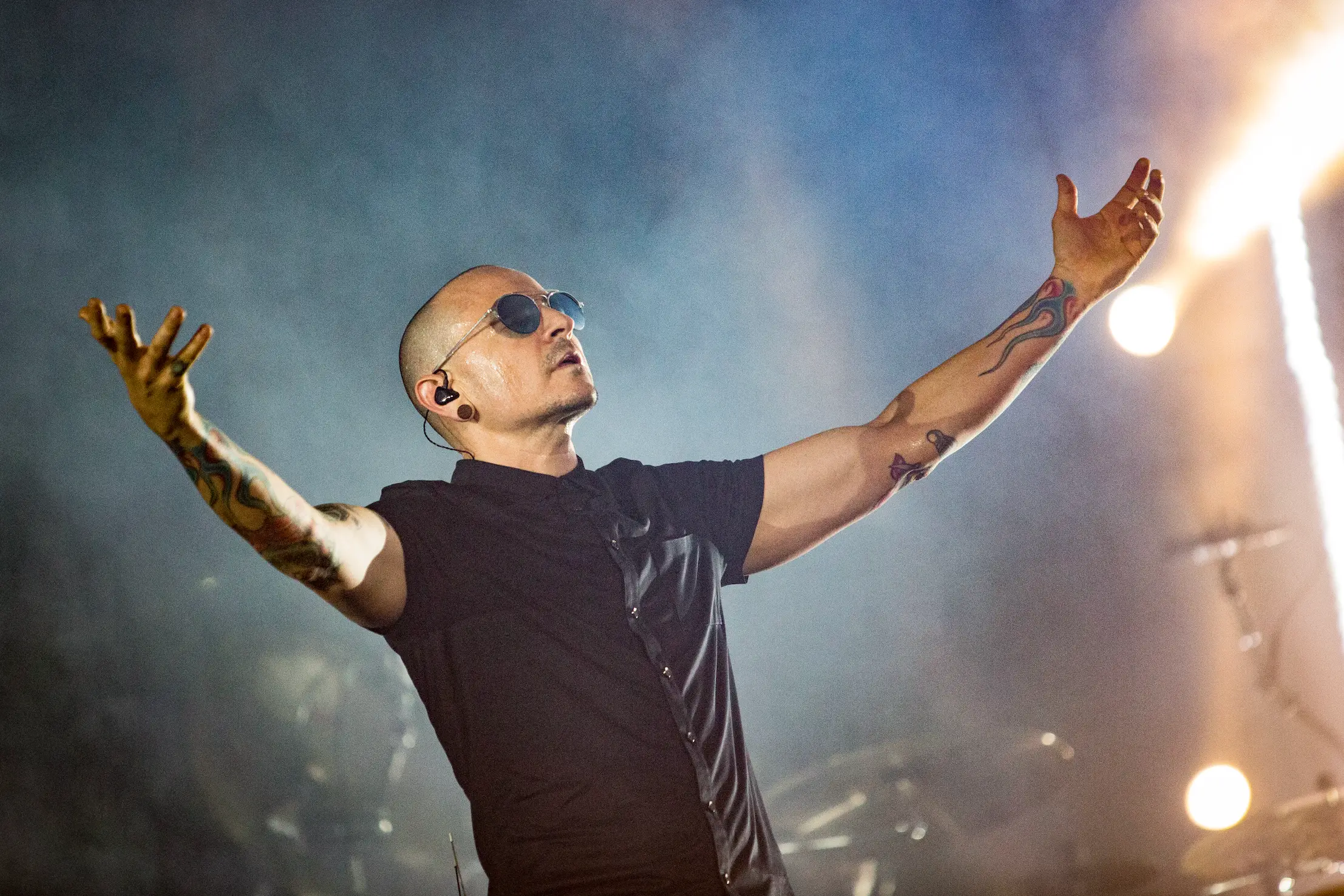 The band is reportedly looking to replace the late Bennington with a female vocalist. (Francesco Castaldo/Archivio Francesco Castaldo/Mondadori via Getty Images)