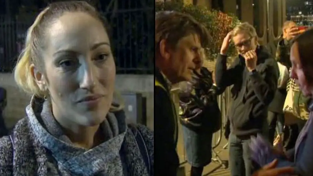 Woman 'gutted' after discovering she's queued the wrong way to see the Queen