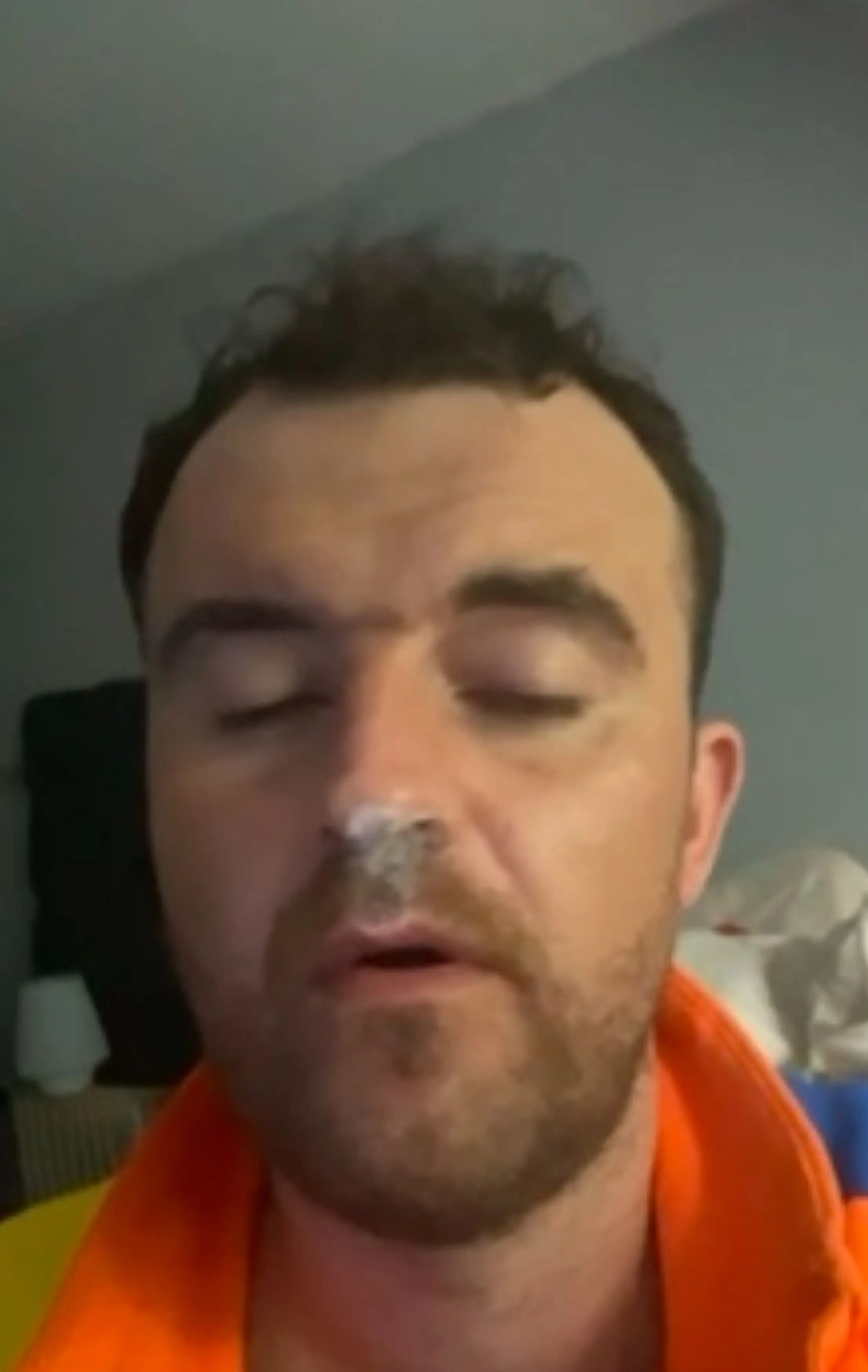 Alex would operate heavy machinery at work while on ketamine at the height of his addiction (Kennedy News and Media)