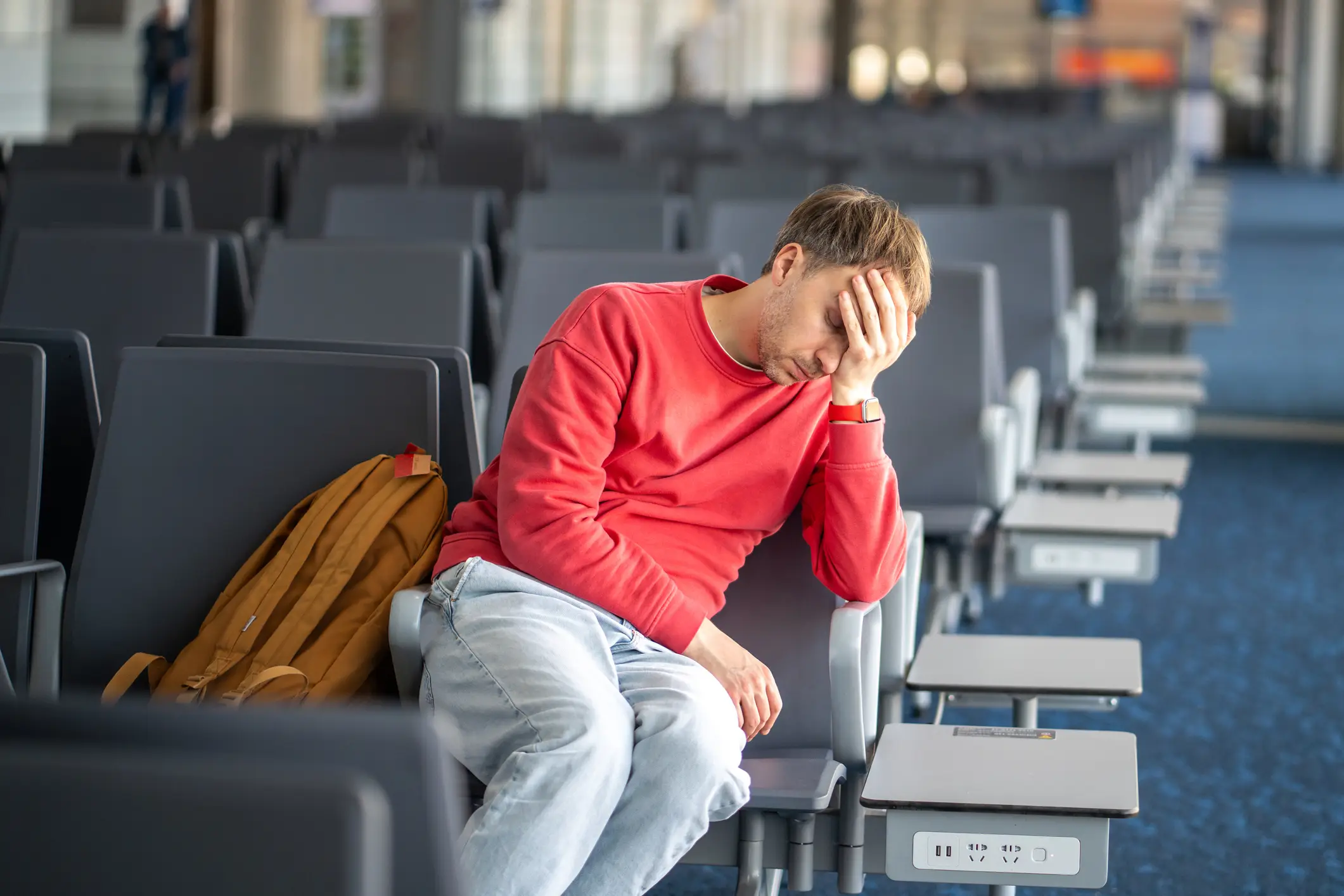 Flight delays might suddenly not seem so bad (Getty Stock)