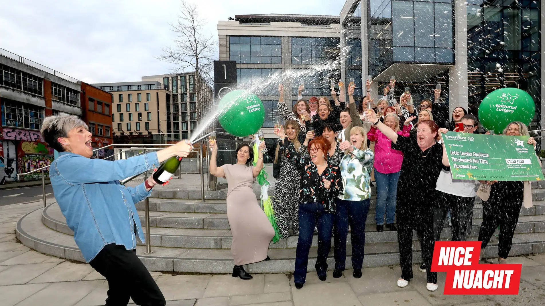 The Lotto Lovelies Big Win (Twitter/X)