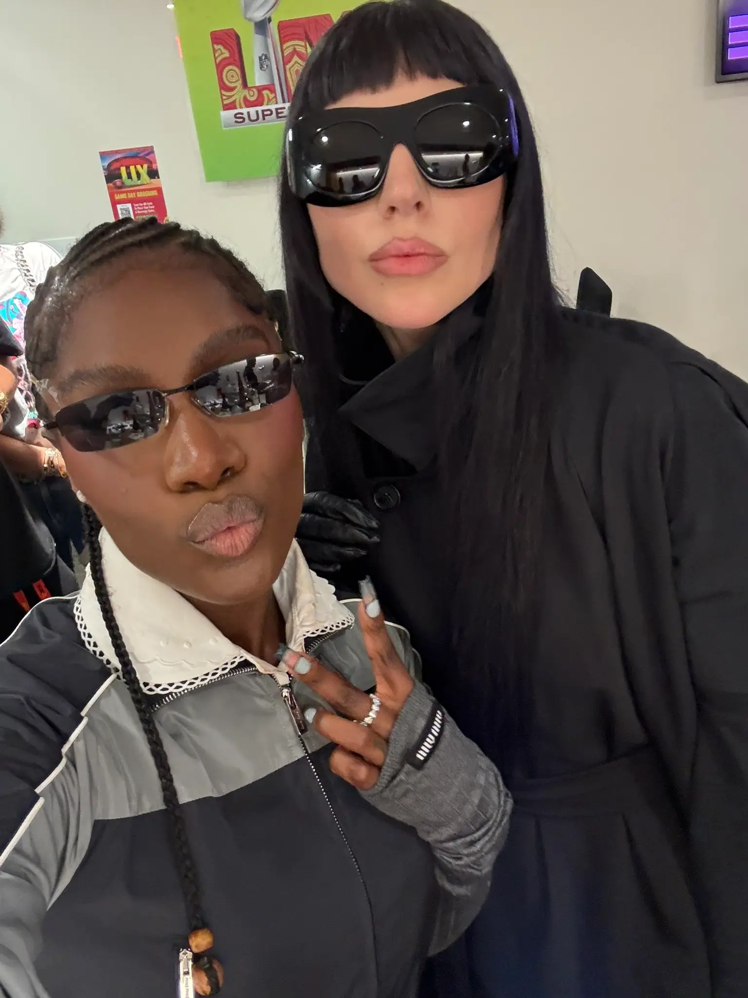 Doechii shared pics of the pair on social media (X/@officialdoechii)