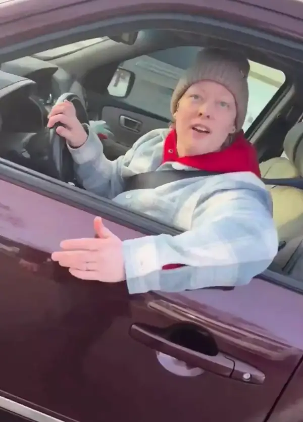 Good was filmed in her car just moments before her death (Alpha News)