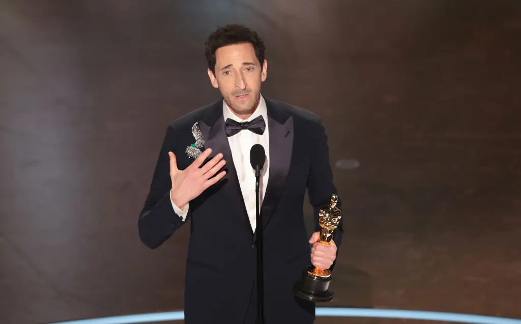 Adrien Brody won for The Brutalist (Myung J. Chun / Los Angeles Times via Getty Images)
