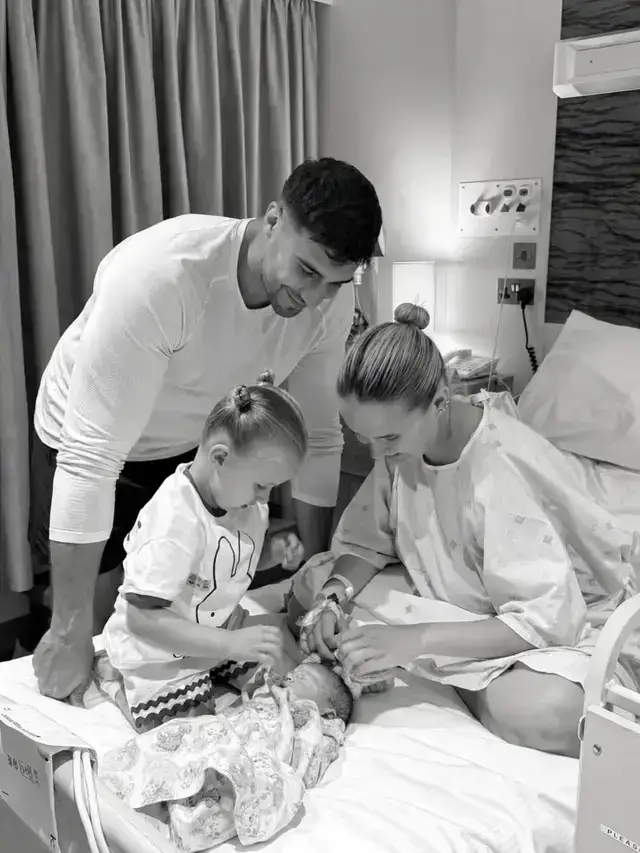 They welcomed baby Midas in June (Instagram/@mollymae)