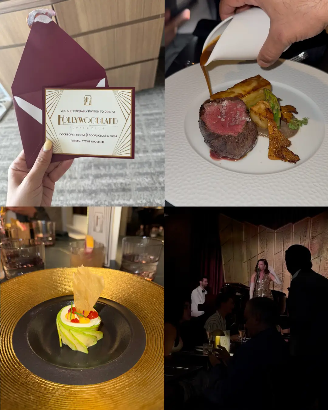 The dinner was an amazing immersive experience, it was truly my favourite part! (LADbible)