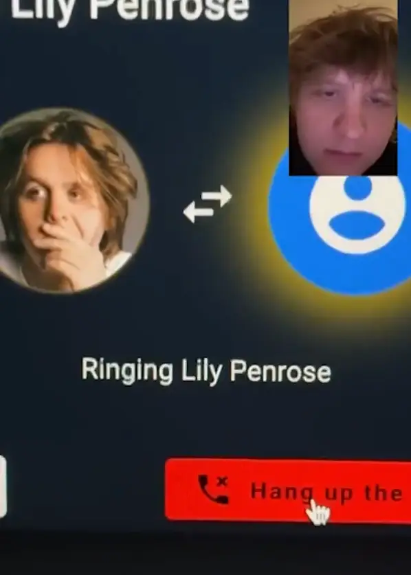 Not the heartwarming moment Capaldi would have been hoping for when he rang the fan.