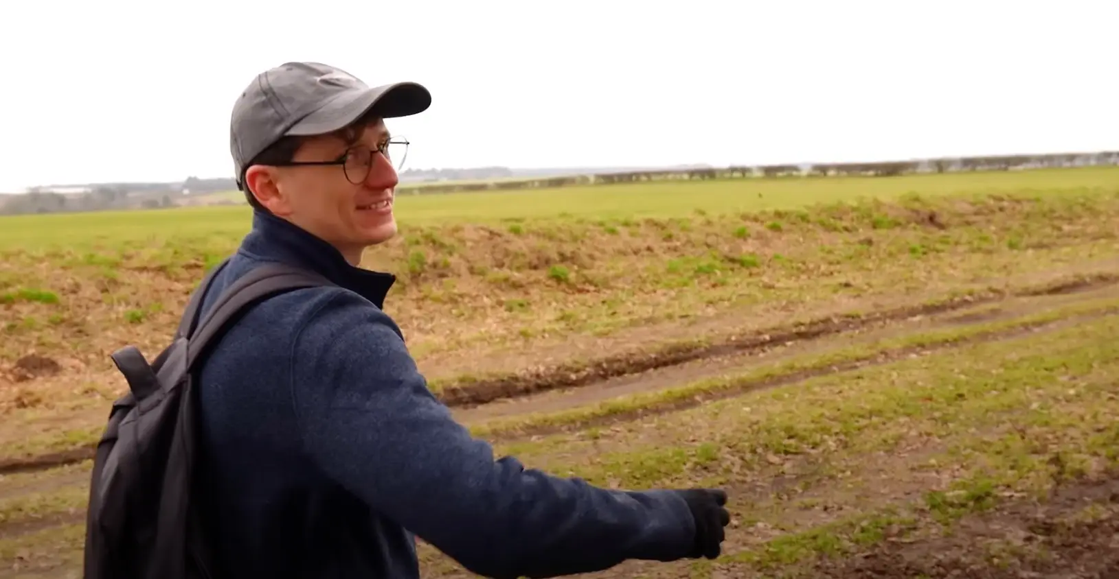 He complained of a few aches and pains along the way (YouTube/JackSucksAtLife)