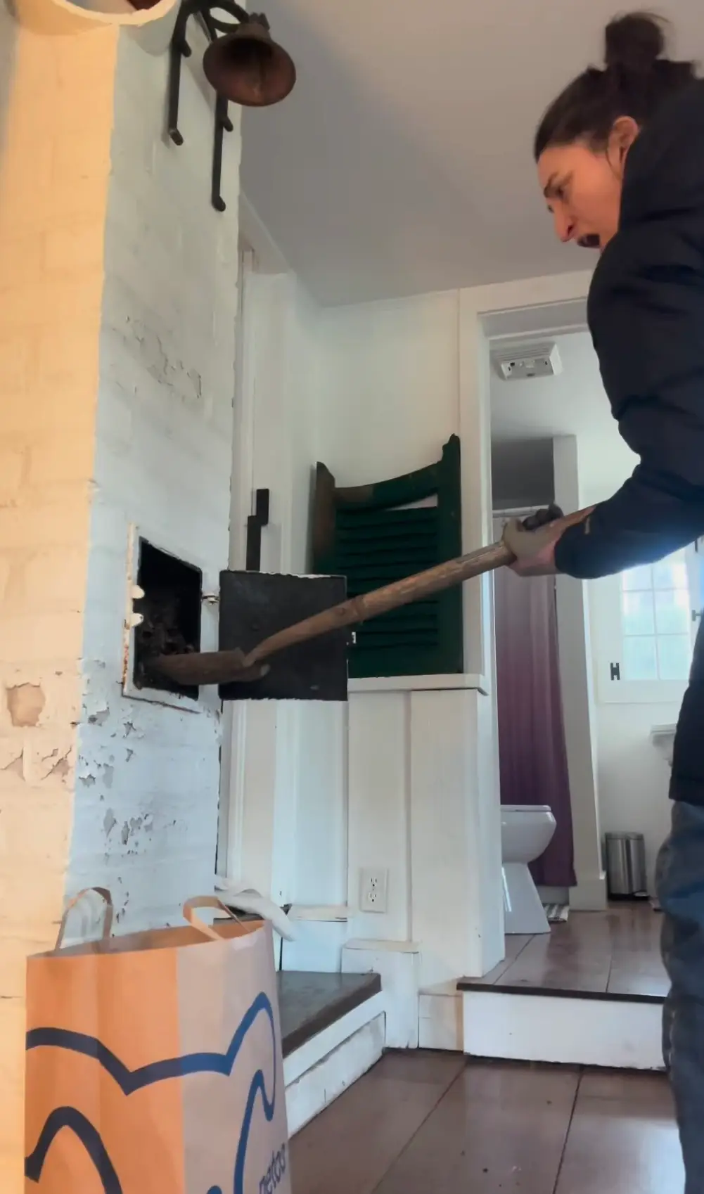 Singer Sara Bareilles made a grisly discovery behind a small white door in her countryside pad (Instagram/@sarabarielles)