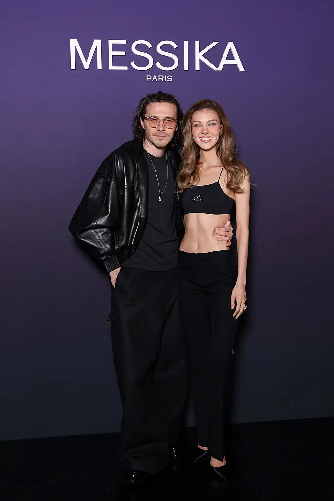 The pair were accused of copying the Beckham couple (Photo by Aurore Marechal/Getty Images)