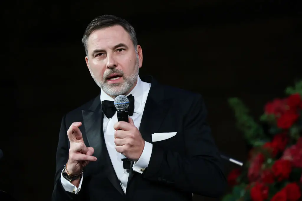 David Walliams reportedly did two Nazi salutes during the recording (Dave Benett/Getty Images for DKMS)