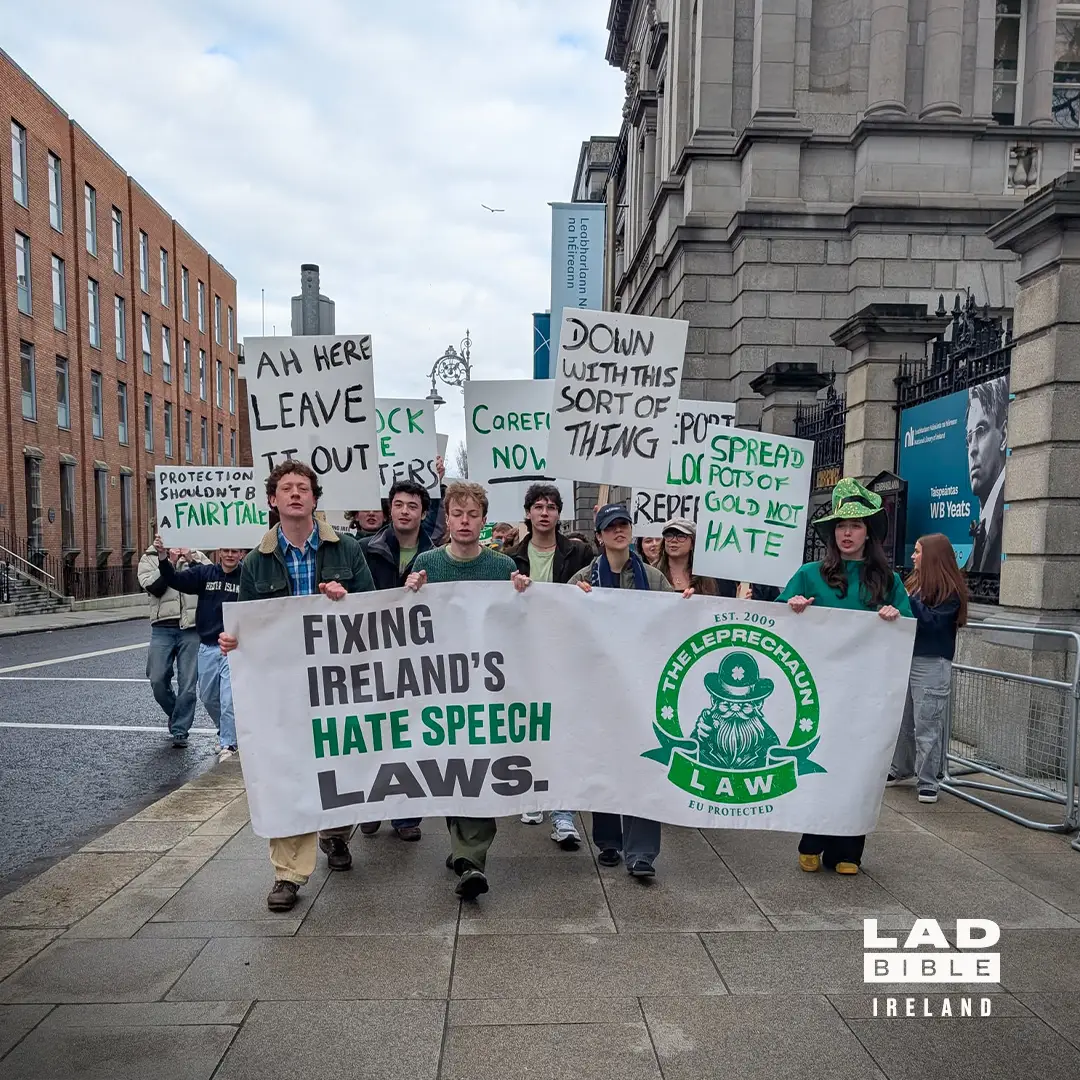LADbible Ireland Leprechaun Law Protest