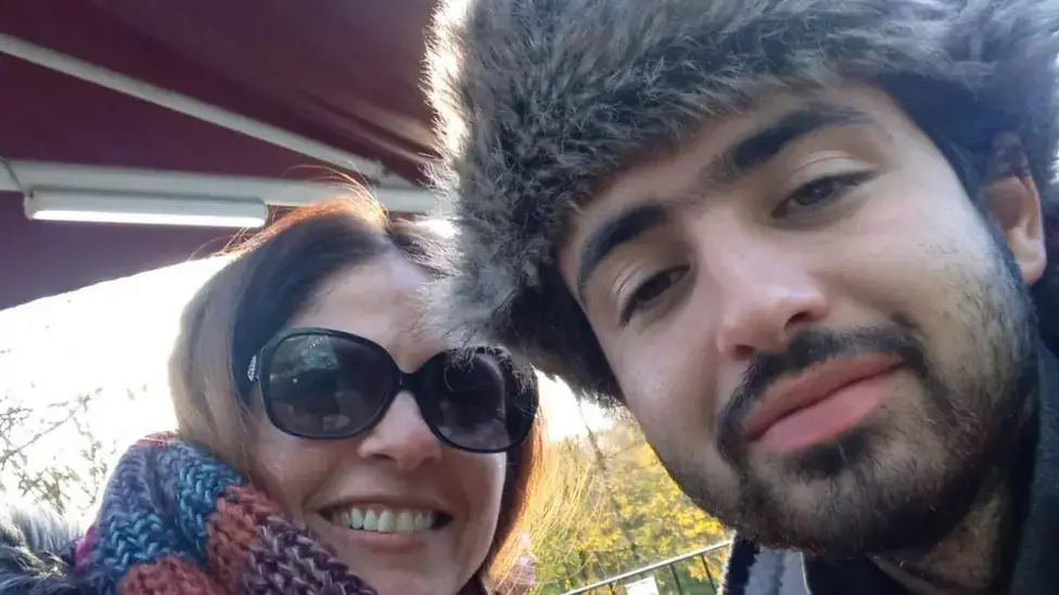 Michael and his mum Cristina Pittalis (Family Handout)