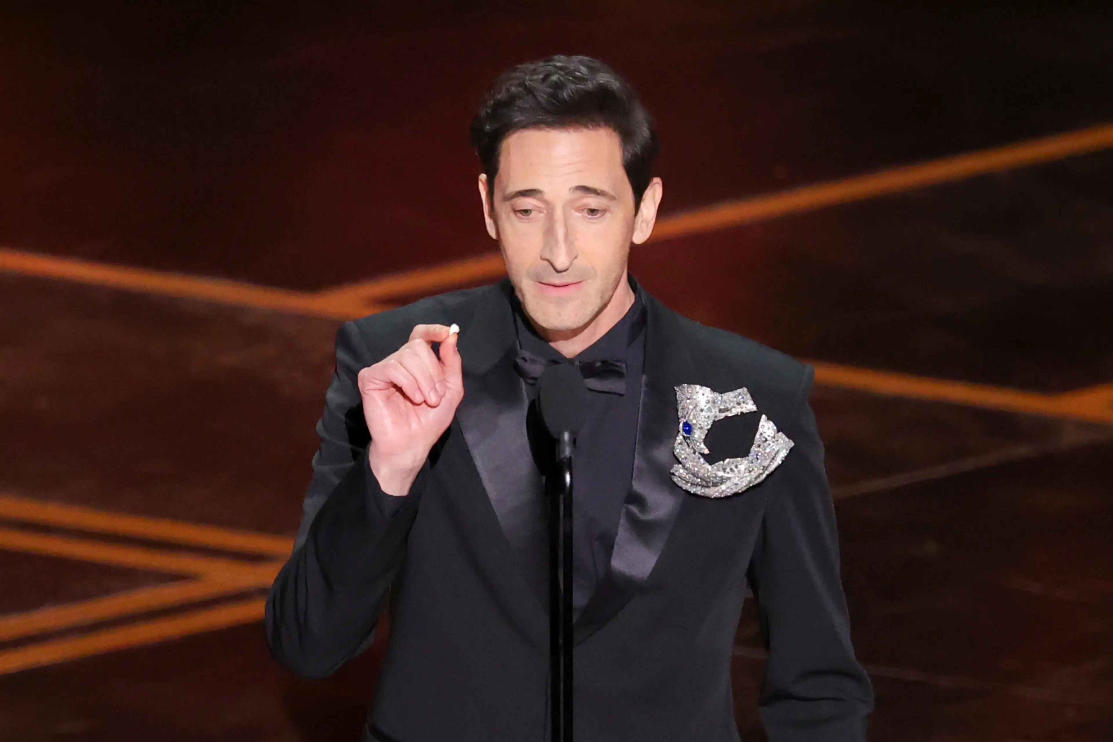 The act was heavily criticised last year, but him swallowing it wasn't much better (Rich Polk/Penske Media via Getty Images)