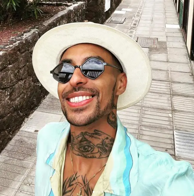 Hezron later recalled the unfortunate moment in an interview  (Instagram/@hezron.ste1994)