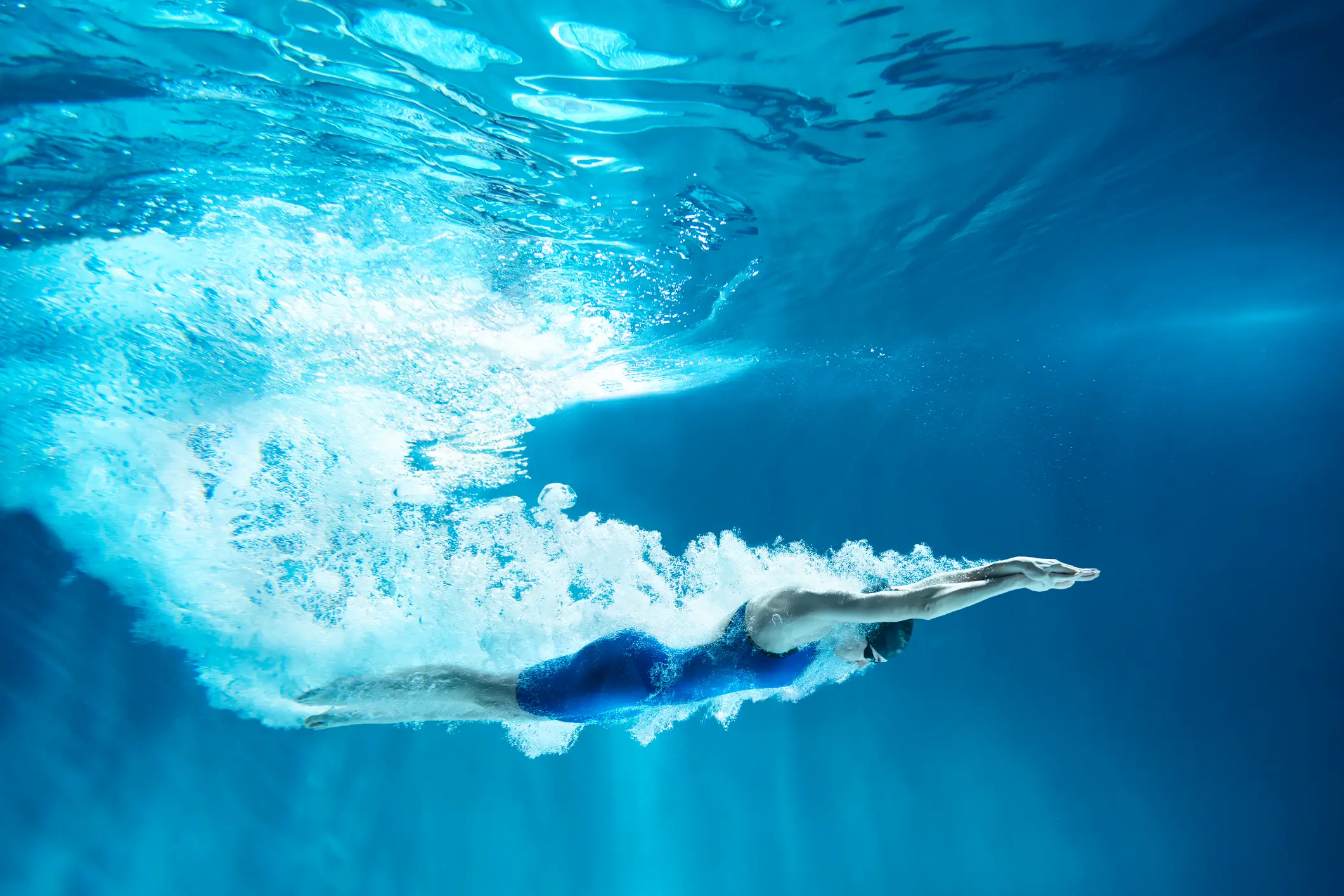 More people are choosing to go for 'winter swims' (Getty Stock Photo)