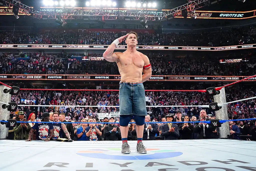 After retiring from WWE in 2025, Cena is now focused on acting (Georgiana Dallas/WWE via Getty Images)