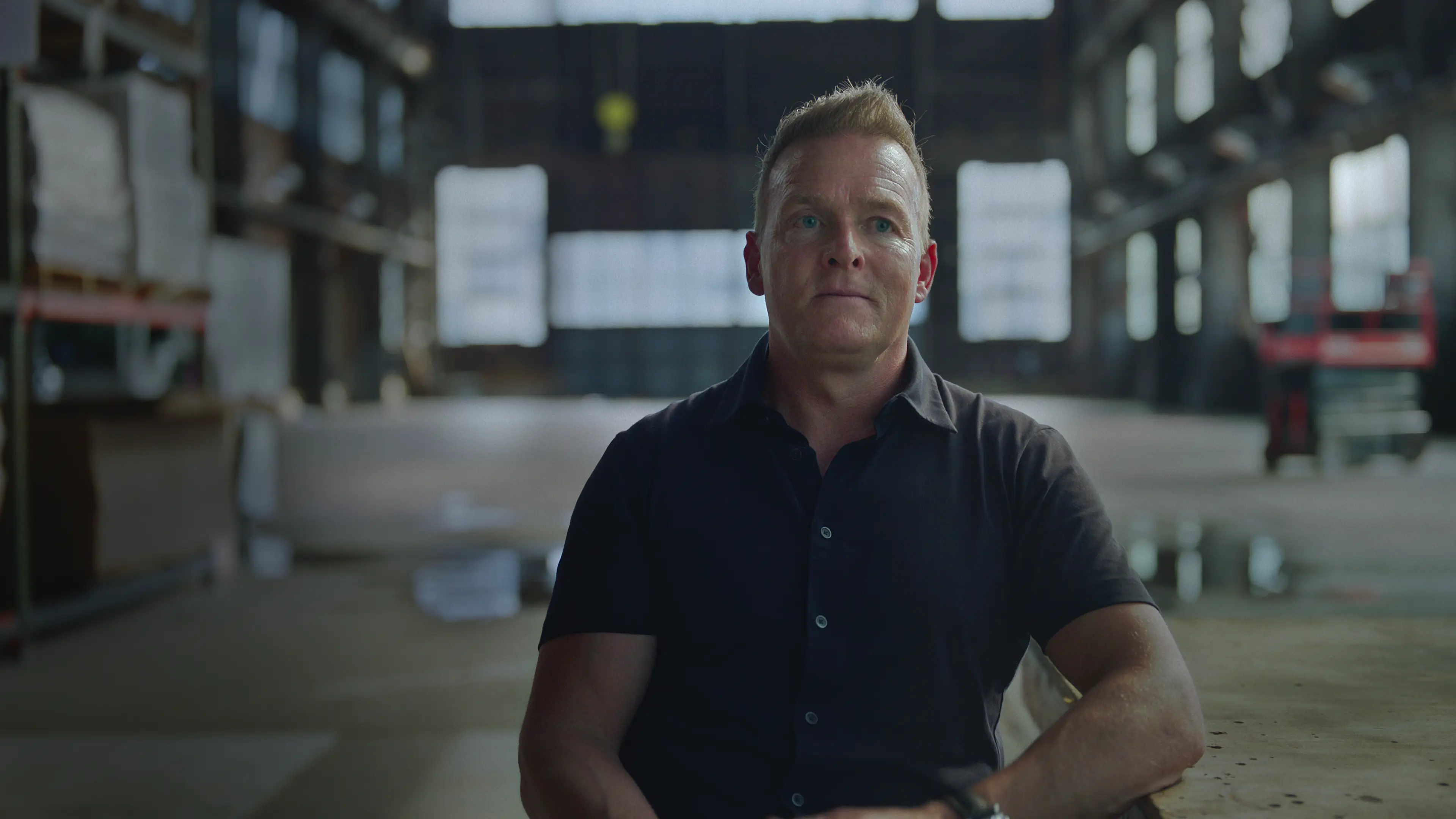 David Lochridge, an experience pilot and diver (Netflix)