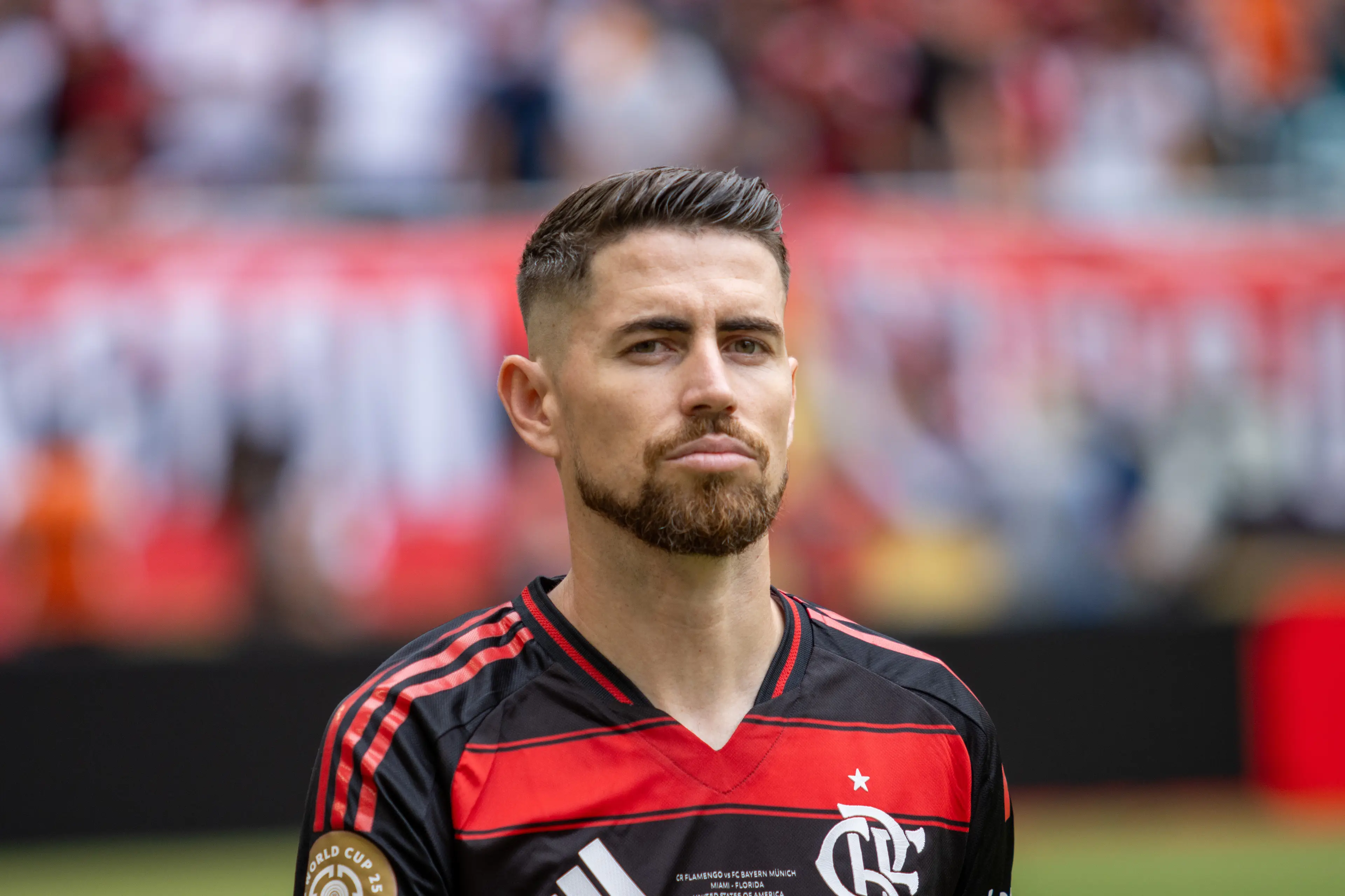 The Flamengo player said he now considers the matter to be 'closed' (Eston Parker/ISI Photos/ISI Photos via Getty Images)